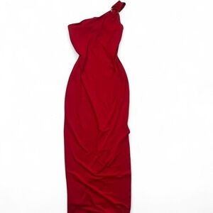 Sincerely Jules for Bandier red one shoulder dress Women Size M